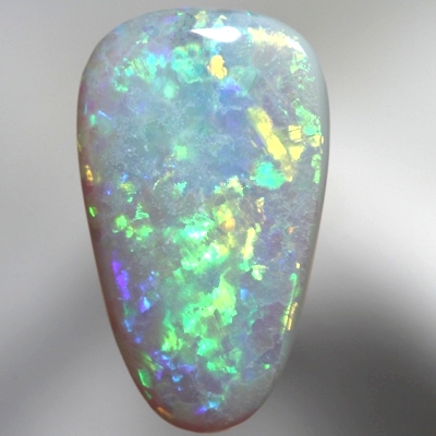 SOLID SEMI BLACK OPAL Crisp and bright Floral Harlequin pattern SEE VIDEO